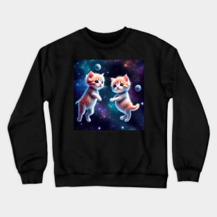 Space Cats 40 Crewneck Sweatshirt